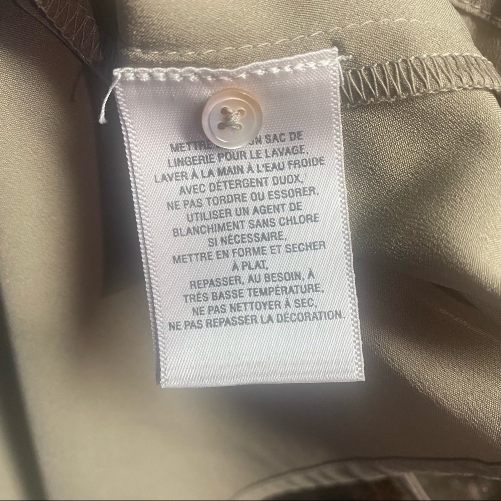 MOULINETTE Soeurs Anthropologie dress Taupe - Picture 11 of 12